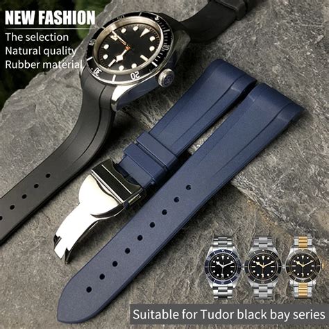 rubber tudor|tudor watch bands rubber.